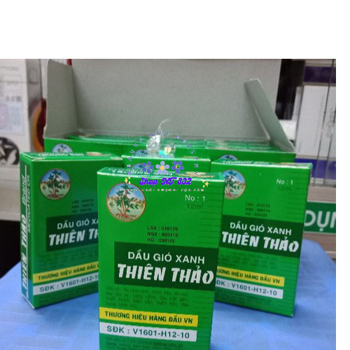 Dầu gió xanh Thiên Thảo lọ 12ml