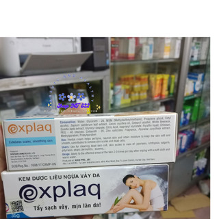 Explaq kem dược liệu ngừa vảy da
