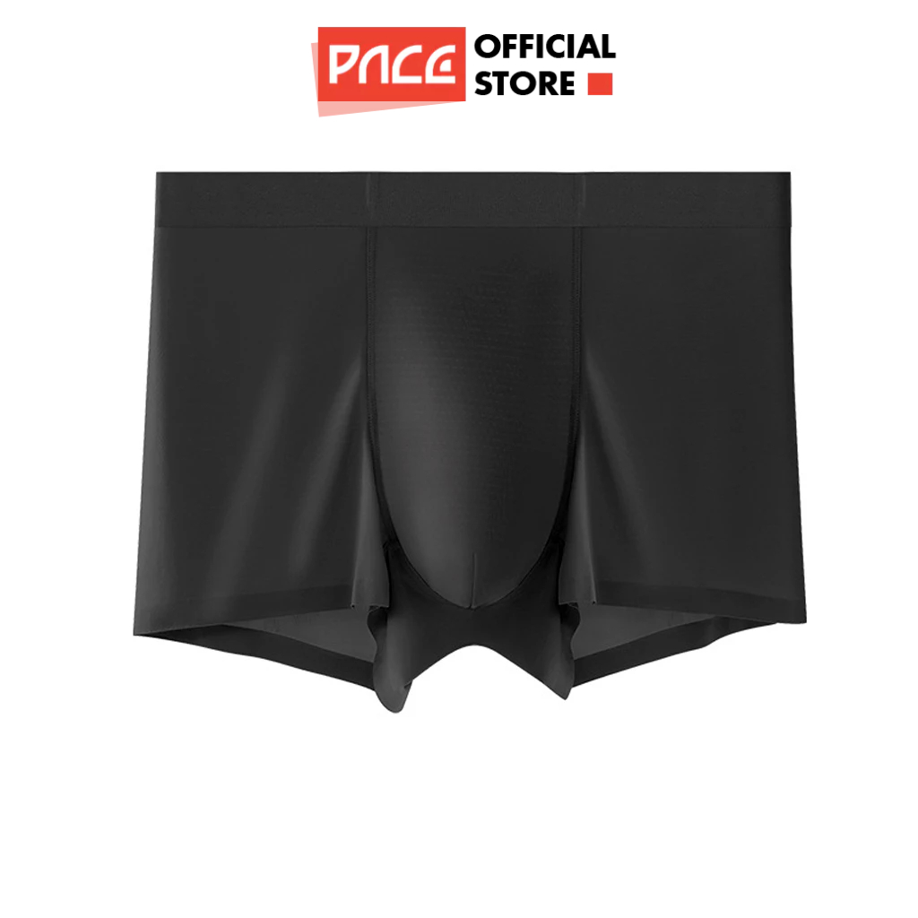 Quần lót thể thao nam PACE RUNNING form 3D, quần boxer lụa băng thoáng khí, quần sịp đùi không viền 