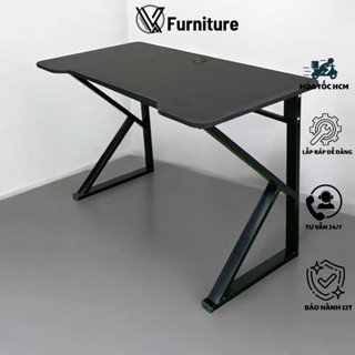 Bàn làm việc gaming chữ K bo góc gaming để Pc ,streamer,bàn live..