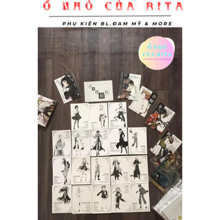 Thẻ Postcard Văn hào lưu lạc lẻ (Đọc mô tả)