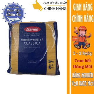 Mỳ sợi hình ống Barilla Spaghetti Chef số 5 - Barilla Spaghetti No.5 Chef