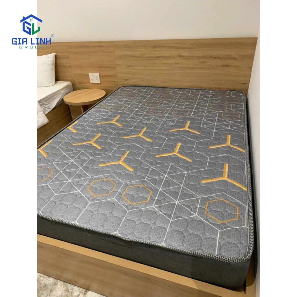 Nệm Foam Hoạt Tính chần gấm- Độ êm vừa phải, cứng mềm vừa phải- không bị lún khi nằm - Nội thất GL Gia Linh Group