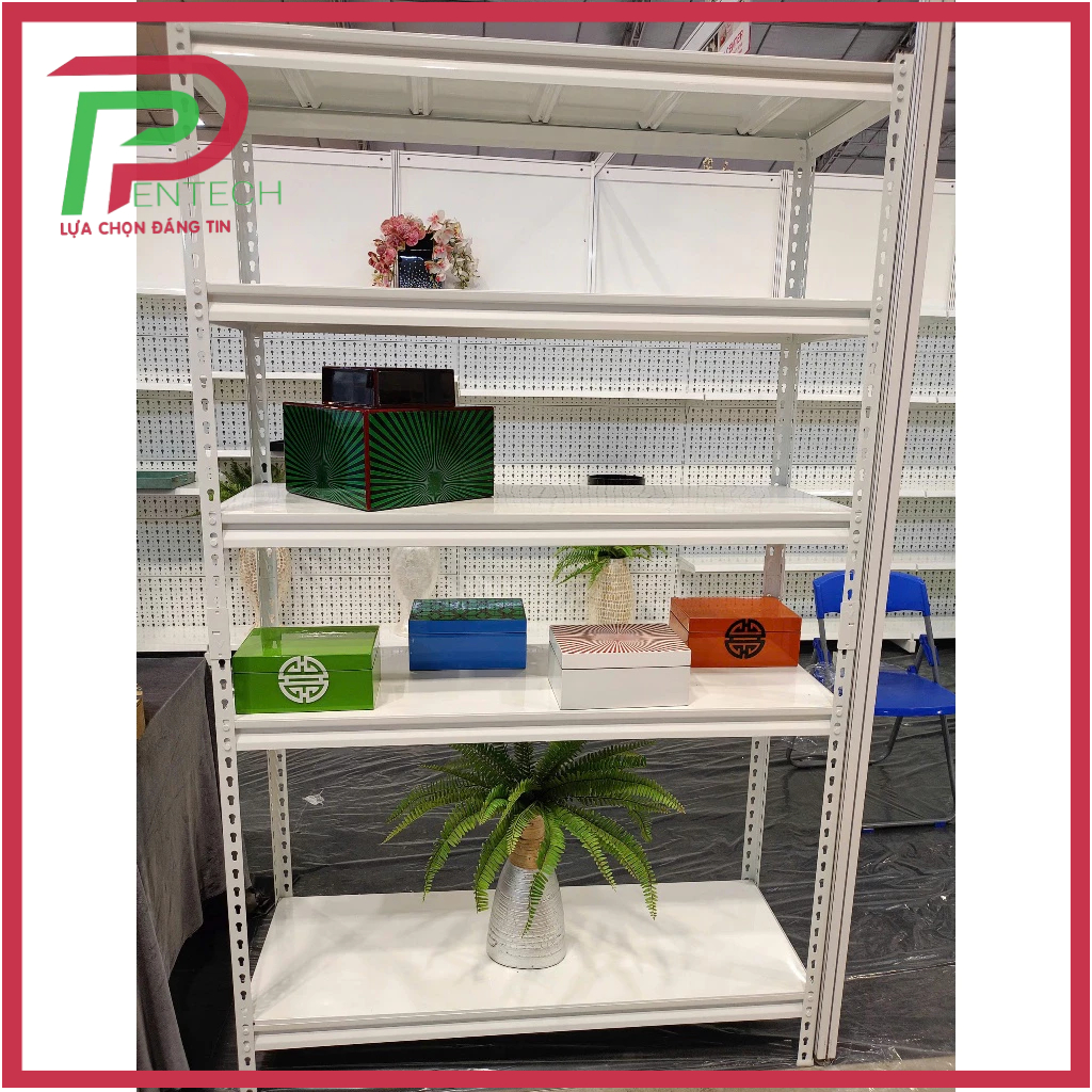 Kệ v gài thông minh vinatech,kệ đa năng vinatech Cao 2m x dài 1m x 30cm x 5 tầng