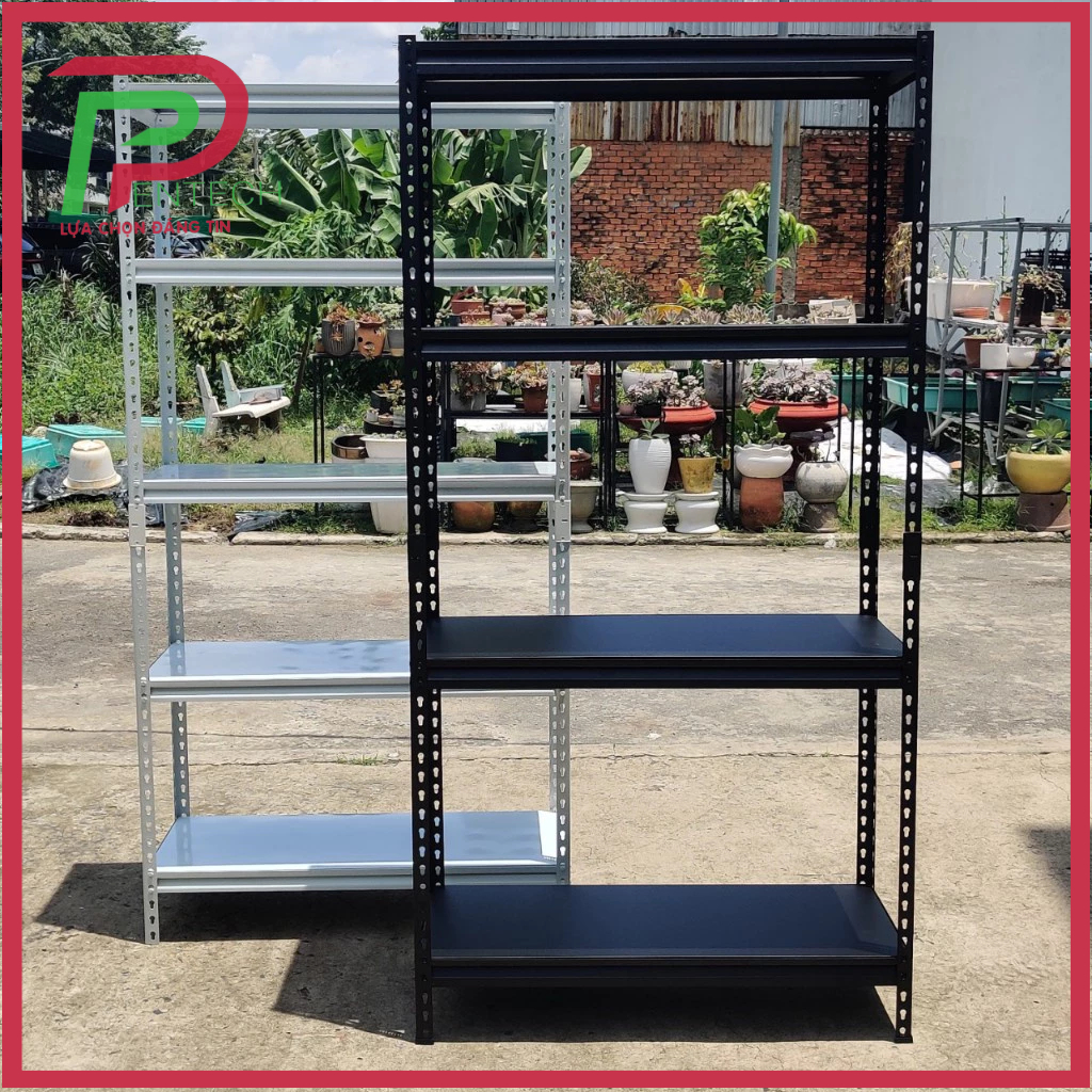 Kệ v gài thông minh vinatech,kệ đa năng vinatech Cao 2m x dài 1m x 30cm x 4 tầng