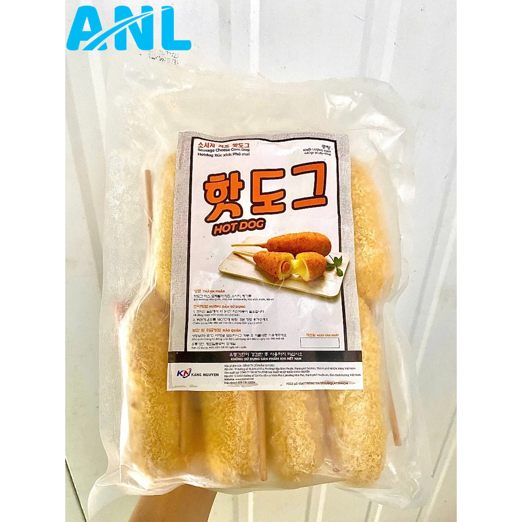 Hotdog Hàn Quốc Nhân Phô Mai