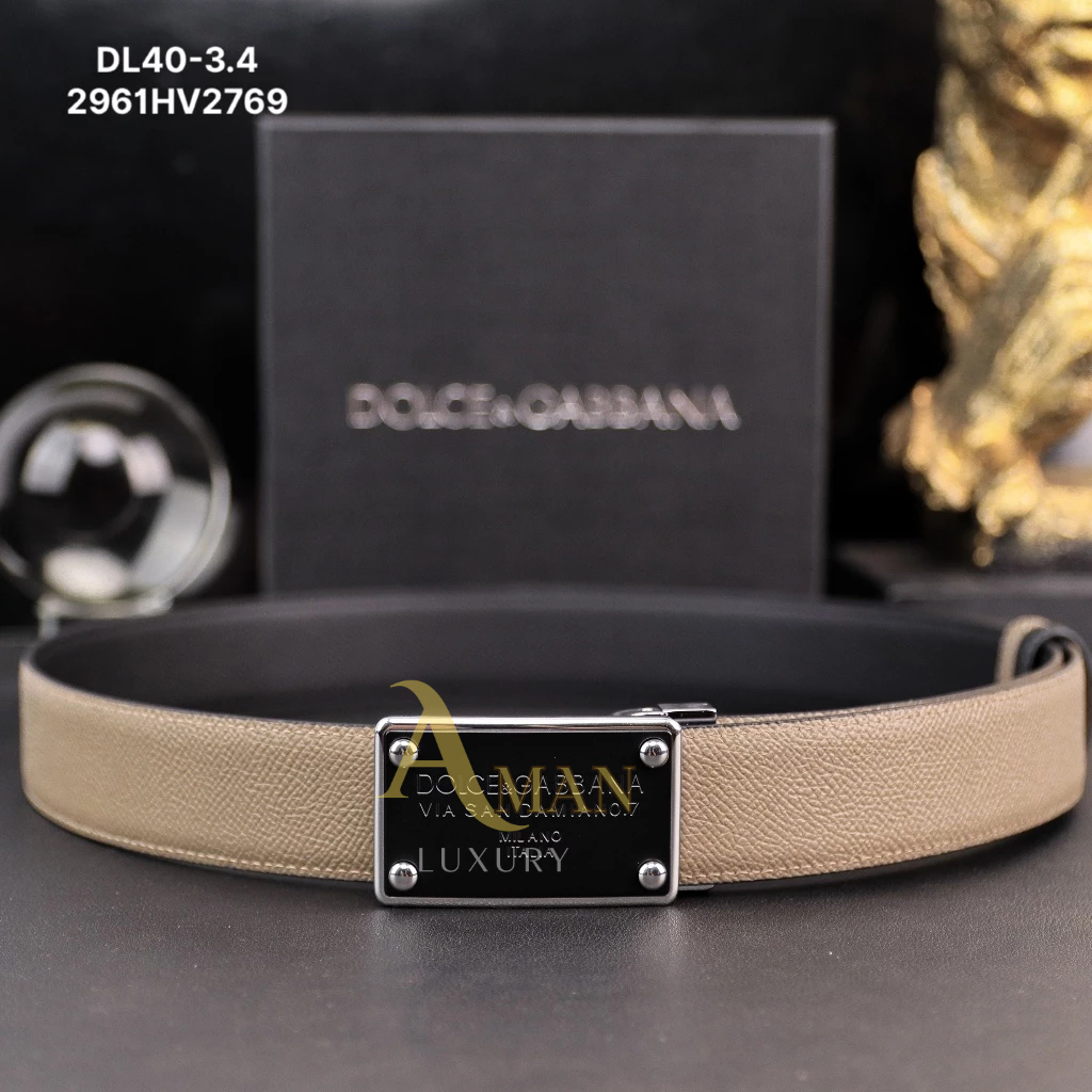 Thắt lưng nam da bò thay đổi khóa bấm, cao cấp bền đẹp, thời trang DL40- bảo hành da lên tới 2 năm