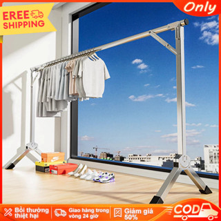 ONLY cây phơi quần áo Gấp gọn giá phơi quần áo Có thể điều Sào Phơi Quần Áo Inox