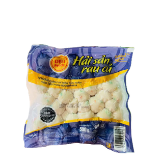 Viên rau củ 500g,viên rau củ,viên chiên rau củ