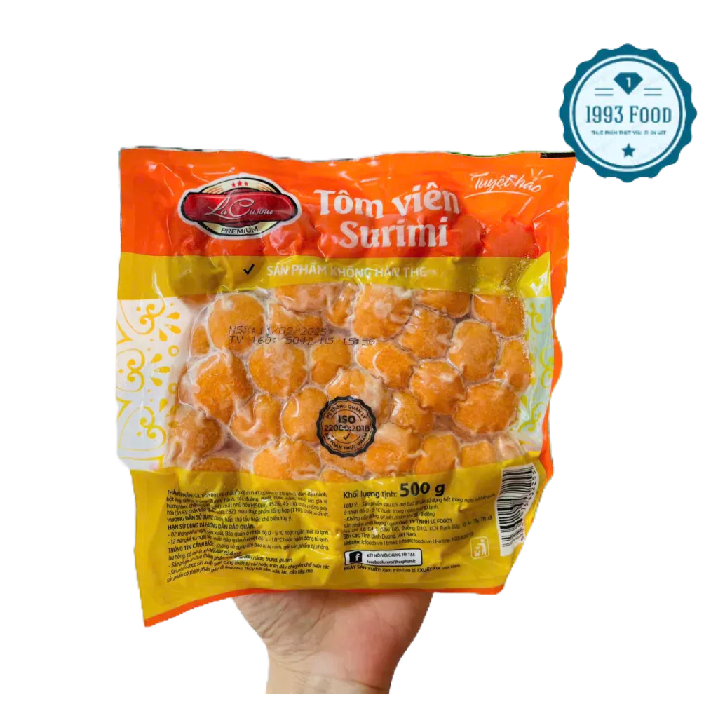 Tôm viên 500g ( Giao hàng tại Hà Nội 30p - 1h)