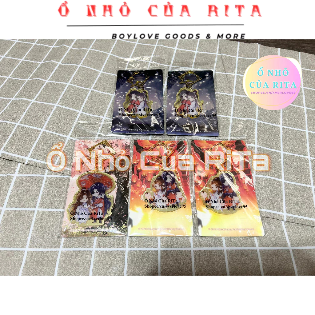 [Phụ Kiện Đơn Pre-Order] Móc khóa Thiên Quan Tứ Phúc 8
