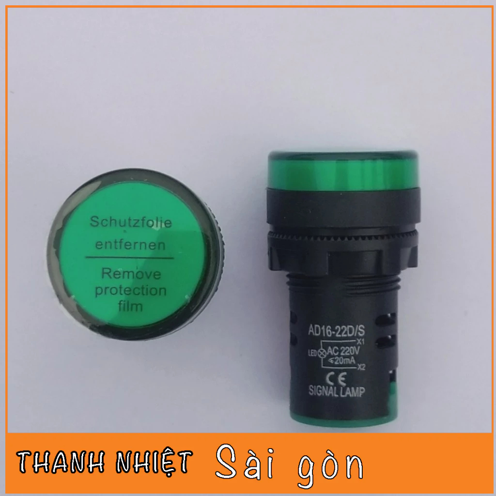 ĐÈN BÁO PHA ,XANH ,VÀNG, ĐỎ,  ĐÈN CÒI. CML AD16-22DS