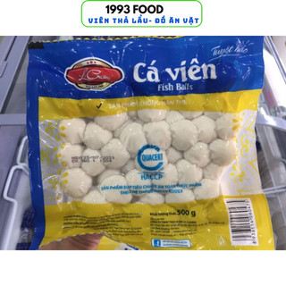 Cá viên 500g, cá viên, viên chiên lacusina, cá viên thả lảu siêu ngon