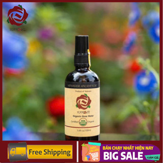 [Date mới] Nước Hoa Hồng Hữu Cơ Karose 100ml, Se Nhỏ LCL, Làm Sáng Mịn Da