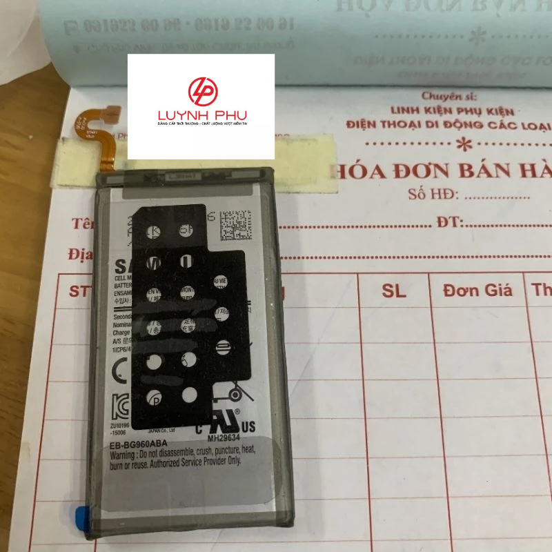 Pin samsung S9 EB-BG960ABA zin new