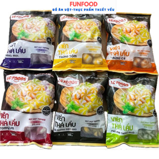 Viên thả lẩu trứng cá/ trứng tôm/ phô mai trứng muối..hàng Lacusina Việt Nam 500g ( Giao hàng Hà Nội)