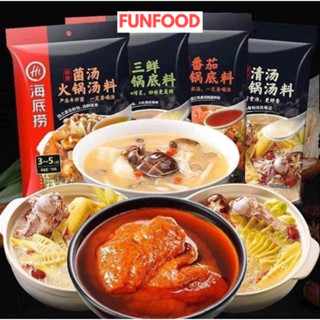 Gia vị lẩu Haidilao - Cốt lẩu tứ xuyên, lẩu thái, lẩu nấm, lẩu kim chi...(Giao hàng toàn quốc)