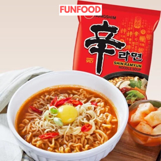 Mỳ Cay Hàn Quốc Shin Ramyun Nongshim  1 gói (5*120g / Gói), mỳ shin hàn quốc, mì cay Hàn quốc