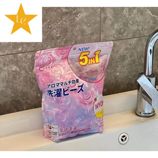 Túi 50 Viên Giặt Xả 5in1 và Nước Giặt Omo Matic Túi 500g. LKP