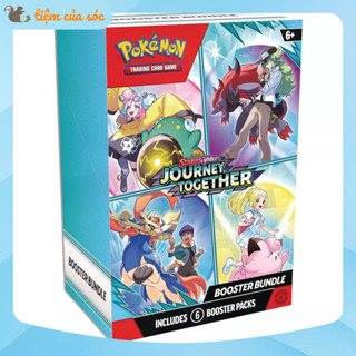 [Chính hãng] Hộp 6 gói thẻ bài Pokemon TCG Journey Together seal Booster Bundle tiếng Anh mới nhất