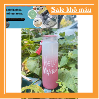 Bình chai thủy tinh hello master 450ml