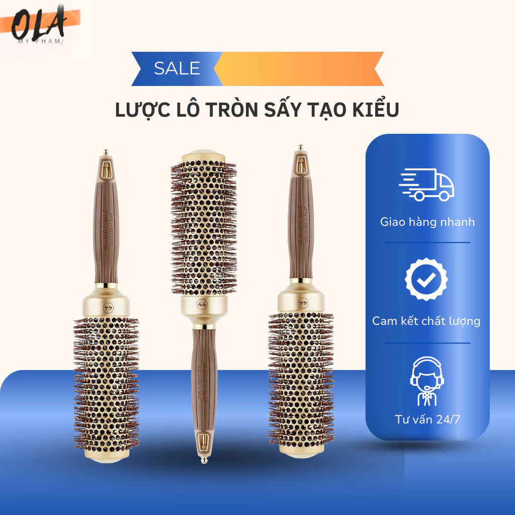 lược lô tròn sấy tạo kiểu