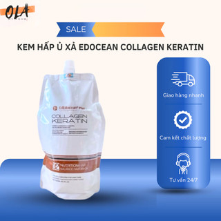  Kem Hấp Ủ Xả Edocean Colagen 1000ml Cho Mái Tóc Siêu Mềm Mượt Tóc Hết Khô Xơ Chẻ Ngọn Hàng Chính Hãng - Mỹ Phẩm Ola 