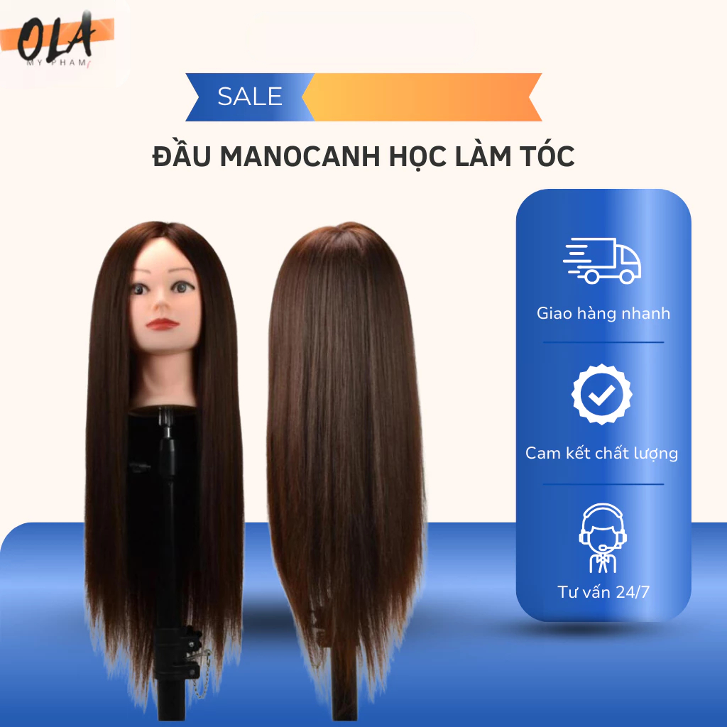 Đầu Manocanh Học Tóc - Mỹ Phẩm Ola