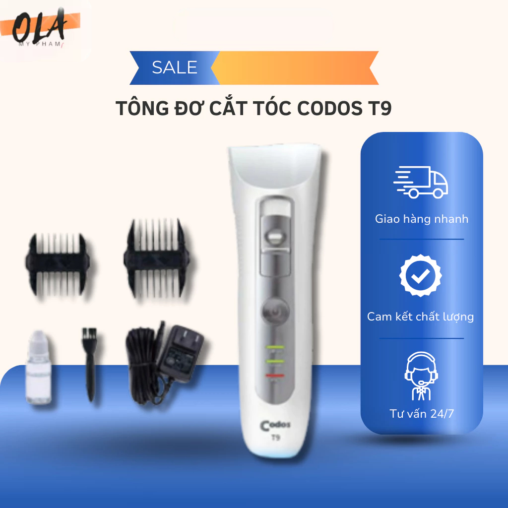 Tông Đơ Cắt Tóc Codos T9