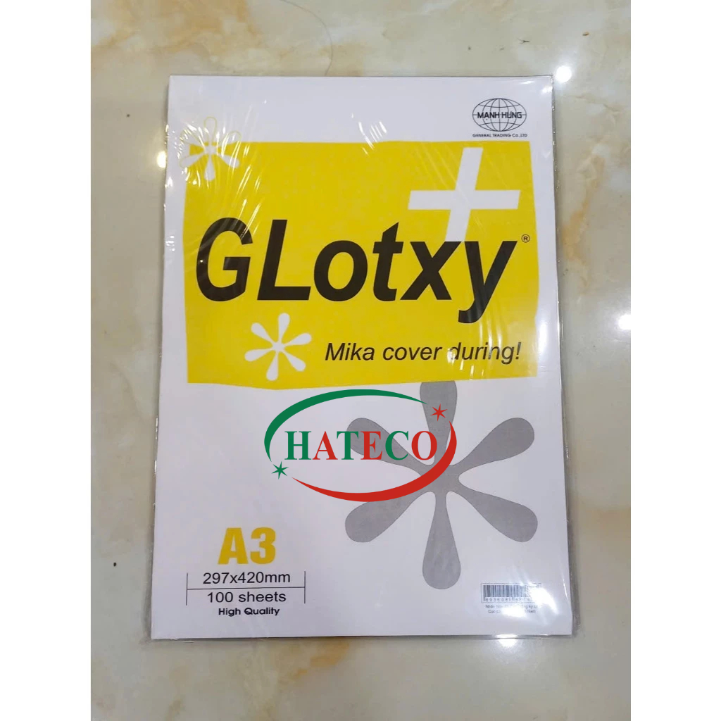 Bìa mika A3 trung - Bìa bóng kính - Bìa kiếng