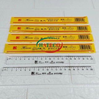 Thước kẻ Kewen 20cm/ 30cm hàng loại 1 - Thước kẻ văn phòng, học sinh 20F/ 30F (COMBO 3 CÁI)