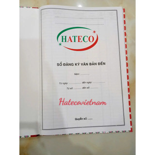 Sổ công văn đến 160 trang