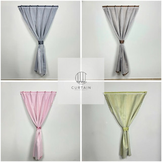  Rèm Dán Tường Hai Lớp cao cấp chống nắng tốt rèm cửa sổ size vừa  4 màu  