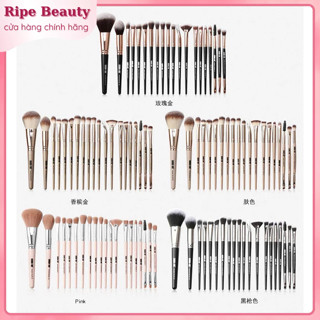 Bộ 20 Cọ Makeup MAANGE Lông Mềm Cao Cấp Kèm Hộp Đựng Cọ Trang Điểm Cầm Tay