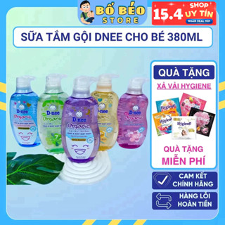 Sữa Tắm Gội Dnee Organic 380ml Cho Bé - Dịu Nhẹ, An Toàn, Không Kích ứng