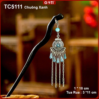 GOTI - Trâm Cài Tóc Phong Cách Cổ Điển, Cổ Trang, Hiện Đại Phụ Kiện Trang Trí Dành Cho Nữ TC5091