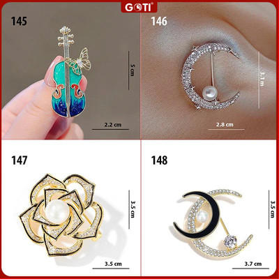 GOTI - Tag Ghim Cài Áo Hình Hoa Tua Rua Nhiều Mẫu Cao Cấp Phụ Kiện Thời Trang Dành Cho Nữ Phong Cách Hàn Quốc GT1 PK5