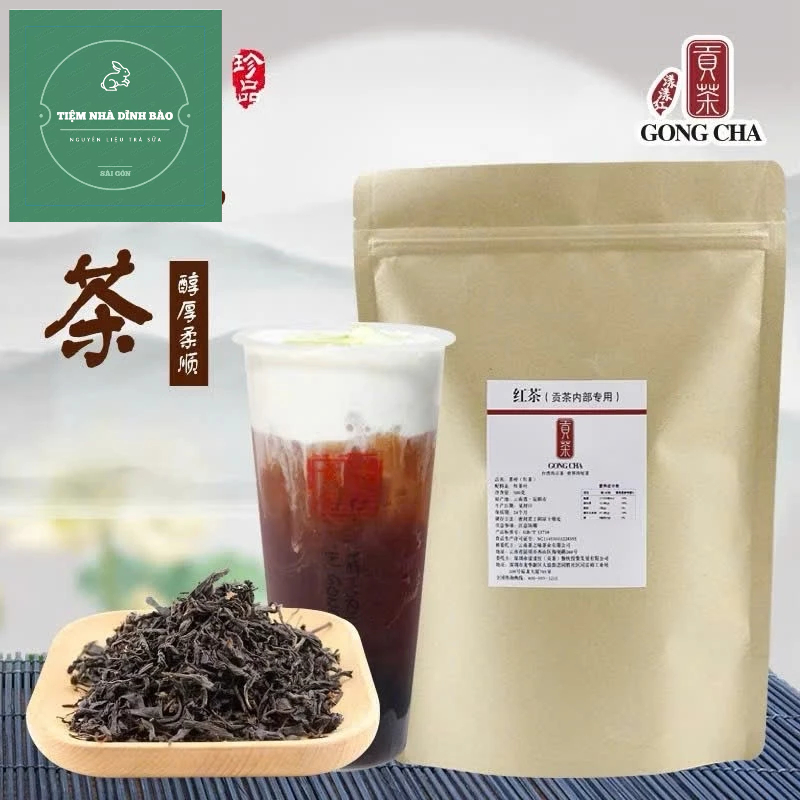 Hồng Trà/Olong GONGCHA - túi giấy gói 500gram