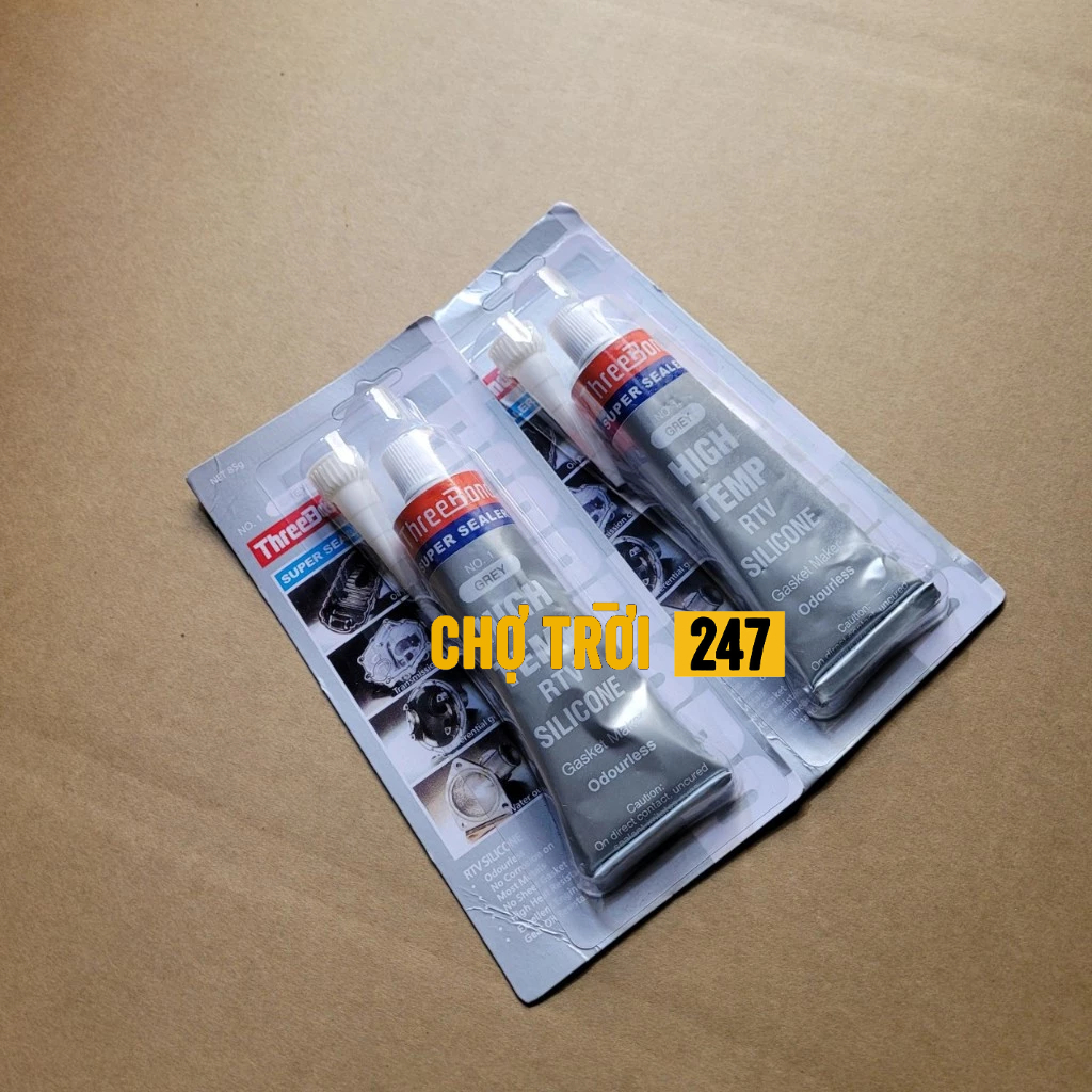 Keo dán đa năng, dán gioăng cao su, Gốm sứ, thủy tinh, nhựa, sợi... chịu nhiệt độ cao