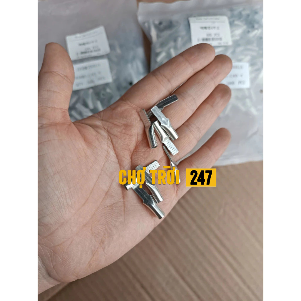 Đầu Cos đồng. Cos mỏ vịt bằng đồng mạ thiếc chống oxi hóa : C45-2 đến C45-50 ( giá 5 chiếc )