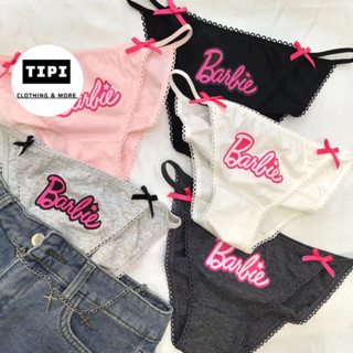 Quần lót nữ cao cấp cotton trơn hình nơ điệu Barbie D1-11
