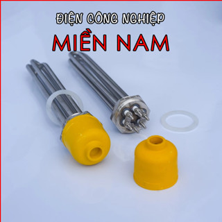 Điện trở củ ren 48, điện trở cho nồi phở, nồi hơi, nồi nấu cháo chất liệu inox 304