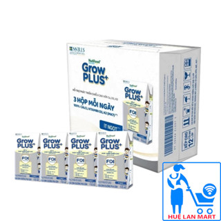 Thùng 24 hộp sữa bột pha sẵn Grow Plus+ Bạc 110ml