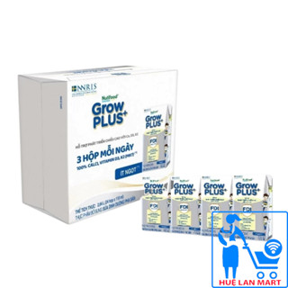Thùng 24 Hộp Sữa Bột Pha Sẵn Nutifood Sweden Grow Plus+ Bạc Hộp 110ml - Cao lớn vượt trội