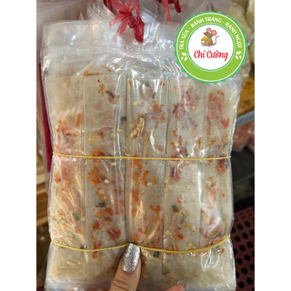 Dẻo Tôm/Dẻo Ớt Cuộn Hành Phi/Bò Đỏ/Ruốc (xâu 10 bịch)