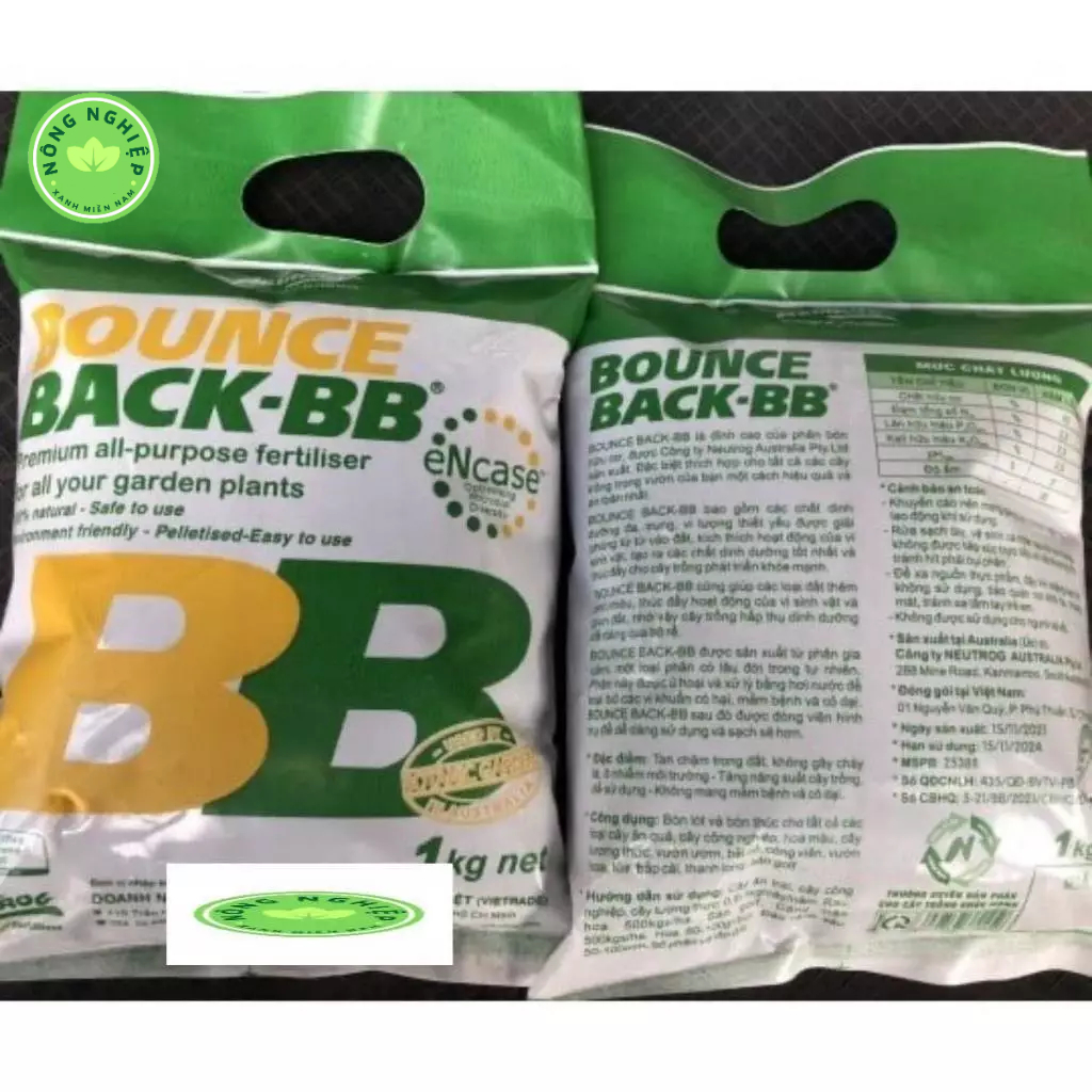 Phân hữu cơ Úc đậm đặc - Bounce Back