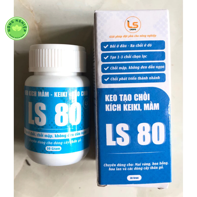 Kích Mầm, Kích Chồi LS80  Bôi Ở Đâu Ra Chồi Ở Đó, Cây khỏe không suy, không đen chồi - Hũ 30G