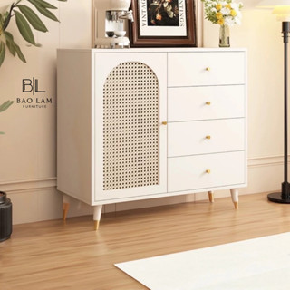 Tủ nails, spa cánh mây cánh vòm BLF, tủ trang trí, tủ décor, tủ đa năng, tủ phòng khách, tủ mây M50