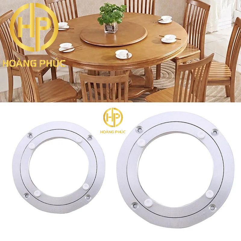 Mâm xoay mặt bàn - Mâm xoay bàn ăn kích thước 450/500mm