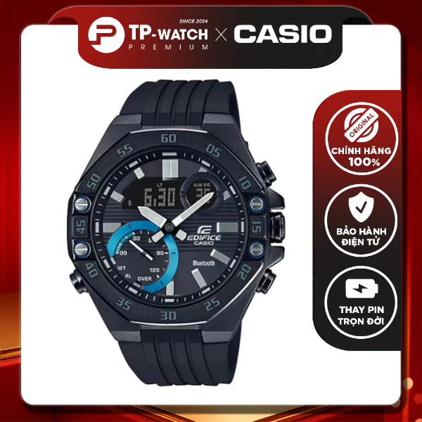 Đồng hồ nam Casio Edifice ECB-10PB-1A chính hãng Bluetooth ECB-10PB-1ADF
